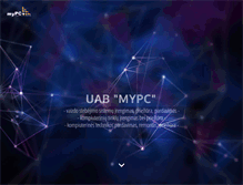 Tablet Screenshot of mypc.lt